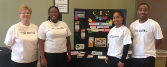 CRC staff at the Williamsburg Community Chapel Agency Fair