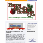 Holiday newsletter